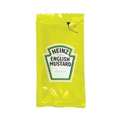 Heinz English Mustard Sachets