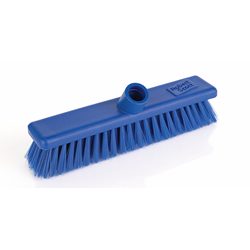 12" Blue Hygiene Broom Head - Soft