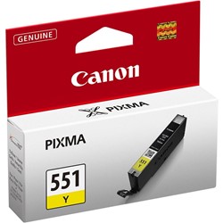 Canon CLI-551 Yellow Ink Cartridge