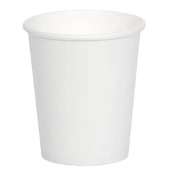 8oz Coffee Cup - White