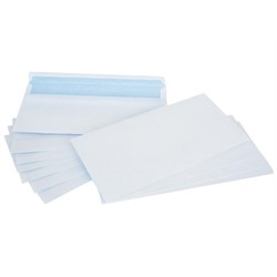 White Envelopes - 110x220mm
