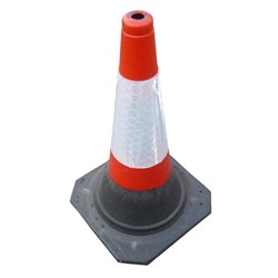 Road Cones 75cm - Red & White