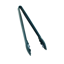 Green polycarbonate tong - 9"