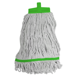 12oz Kentucky mop head with scourer - Green