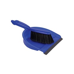 Dust Pan & Brush Set - Blue