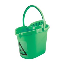 Mop Bucket 12L - Green (Food prep areas)