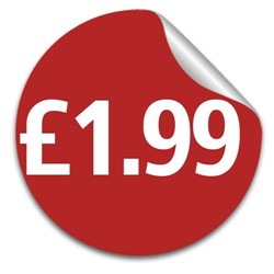 £1.99 Price Labels - 50mm