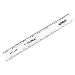12" Acrylic Shatter Resistant Ruler