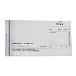 Elavon Sales Triplicate Pads