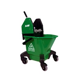 20 Litre Mopping Bucket with Wringer - Green