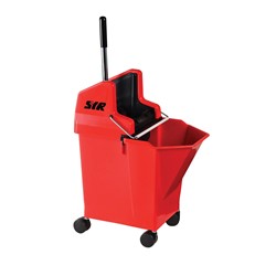 9L Lady Mop Bucket with Wringer - Red