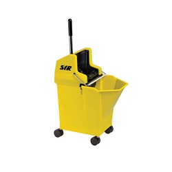 9L Lady Mop Bucket with Wringer - Yellow