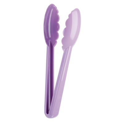 Utility Tongs. Allergen - Purple 9.5"