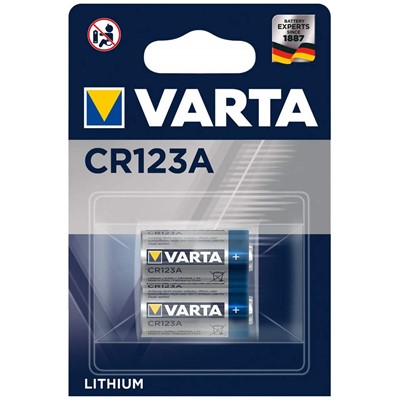 VARTA Longlife C R123A Battery  (For touch free dispenser)