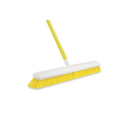 Yellow Hygiene Broom - 19.5'' 