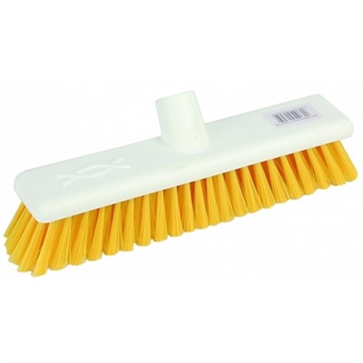 Yellow Hygiene Broom Head - 19.5"
