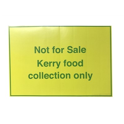 Not for Sale/Kerry Food Labels