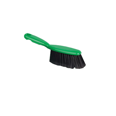 Stiff Green brush for dustpan