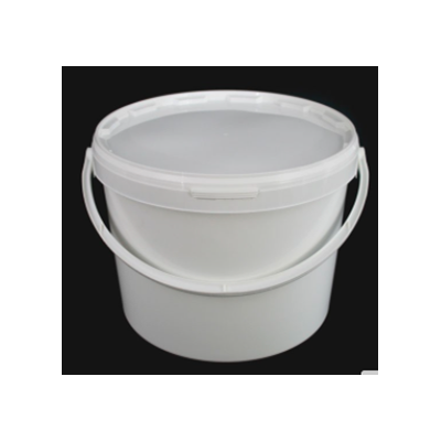 10ltr White Catering Bucket with lid