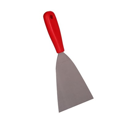 SCRAPER WITH HANDLE RED 120mm