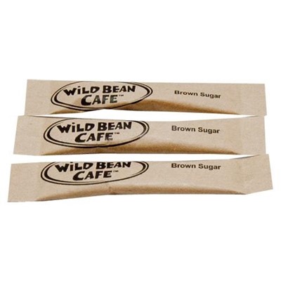 Wild Bean Café Branded Brown Fairfield Sugar Sticks