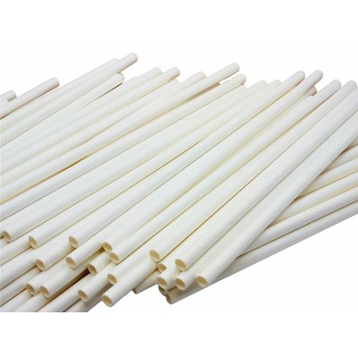 White paper straws