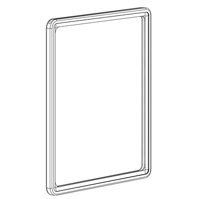 A4 Stack Card Frame - Green