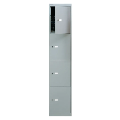Four Door Storage Locker - Grey